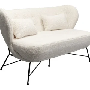 New KARE Design Sofa 2-Seater Jacky Teddy 139cm