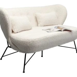New KARE Design Sofa 2-Seater Jacky Teddy 139cm