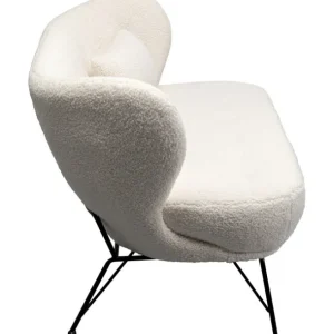 New KARE Design Sofa 2-Seater Jacky Teddy 139cm