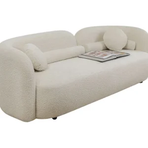 New KARE Design Sofa 3-Seater Kelly Boucle 225cm