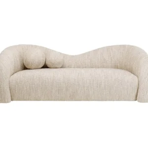 Sale KARE Design Sofa 2-Seater Livia Melange Cream 201cm