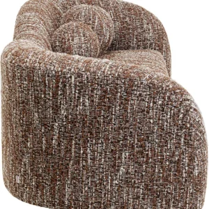 New KARE Design Sofa 2-Seater Livia Melange Brown 201cm