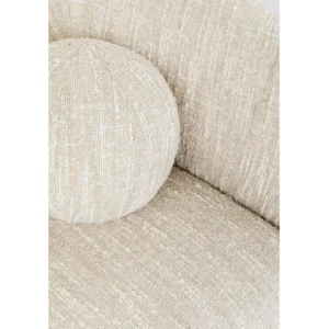 Sale KARE Design Sofa 2-Seater Livia Melange Cream 201cm