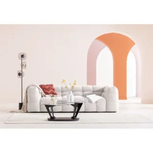 Clearance KARE Design Sofa 3-Seater Salamanca Creme 240cm