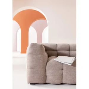 Hot KARE Design Sofa 3-Seater Salamanca Light Brown 240cm