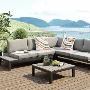 Sale KARE Design Sofa Set Holiday Black (4/part)
