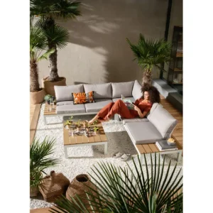 Clearance KARE Design Sofa Set Holiday White (4/part)