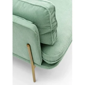 Outlet KARE Design Sofa Shirly 3-Seater Mint 221cm