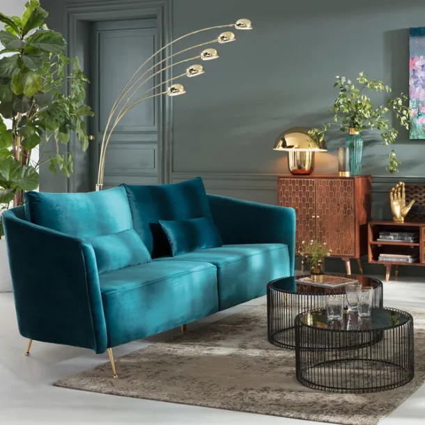sofa_vegas_forever_seater_4.webp Outlet KARE Design Sofa Vegas Forever 3-Seater Bluegreen