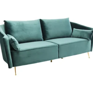 Outlet KARE Design Sofa Vegas Forever 3-Seater Bluegreen