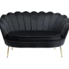 Discount KARE Design Sofa Water Lily 2-Seater Gold Black