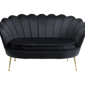 Discount KARE Design Sofa Water Lily 2-Seater Gold Black