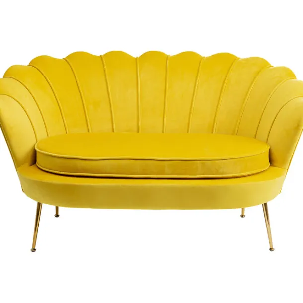 sofa_water_lily_seater_go_0-3.webp Best KARE Design Sofa Water Lily 2-Seater Gold Yellow