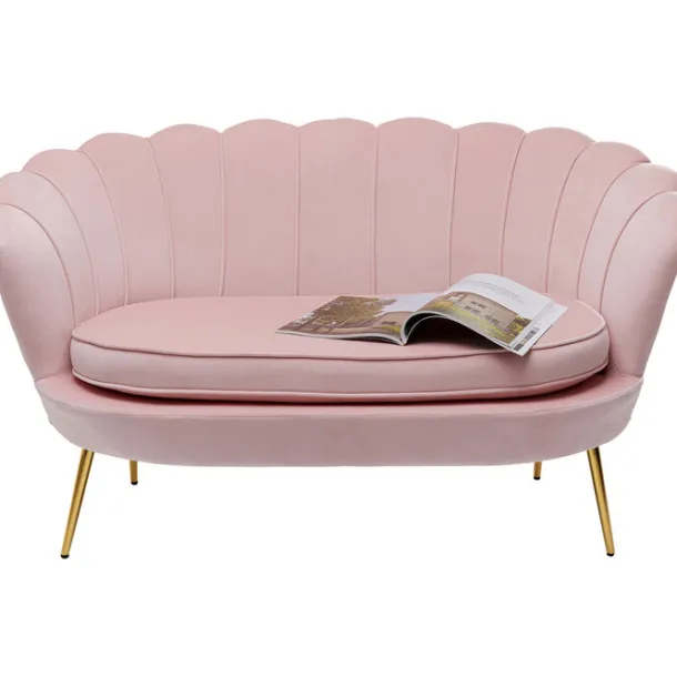 sofa_water_lily_seater_go_2.webp Sale KARE Design Sofa Water Lily 2-Seater Gold Rose