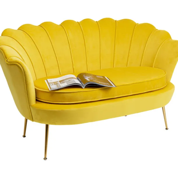 sofa_water_lily_seater_go_3-3.webp Best KARE Design Sofa Water Lily 2-Seater Gold Yellow