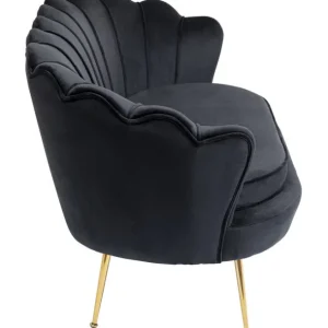 Discount KARE Design Sofa Water Lily 2-Seater Gold Black