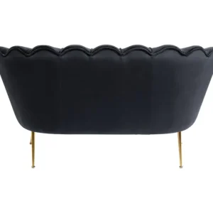Discount KARE Design Sofa Water Lily 2-Seater Gold Black