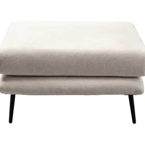 Clearance KARE Design Stool Amalfi Cream 80x68cm