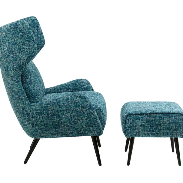 stool_arne_light_blue_1.webp Best KARE Design Stool Arne Light Blue