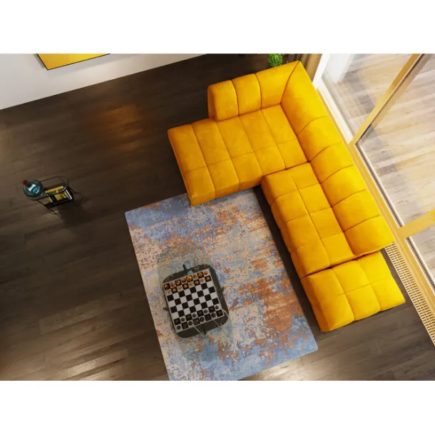 stool_belami_velvet_amber_2.webp Outlet KARE Design Stool Belami Velvet Amber