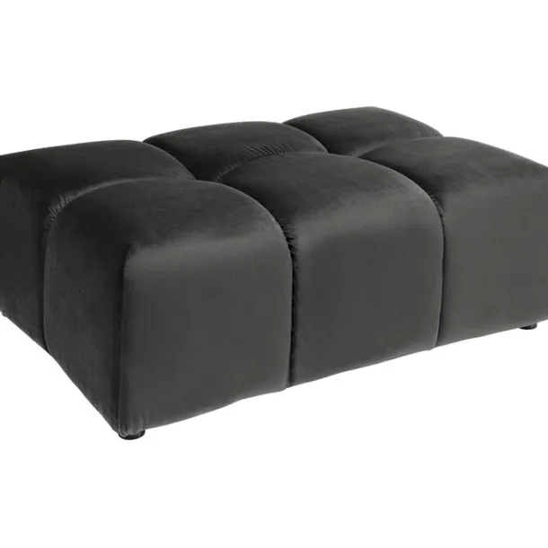stool_belami_velvet_grey_3.webp Clearance KARE Design Stool Belami Velvet Grey