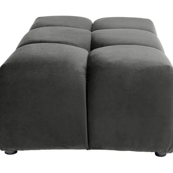 stool_belami_velvet_grey_4.webp Clearance KARE Design Stool Belami Velvet Grey