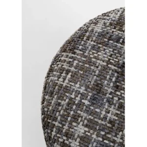 Discount KARE Design Stool Berry High Silver Dark Grey Ø39cm