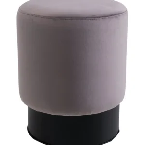 Hot KARE Design Stool Cherry Astoria Grey Black Ø36cm Limited