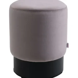 Hot KARE Design Stool Cherry Astoria Grey Black Ø36cm Limited