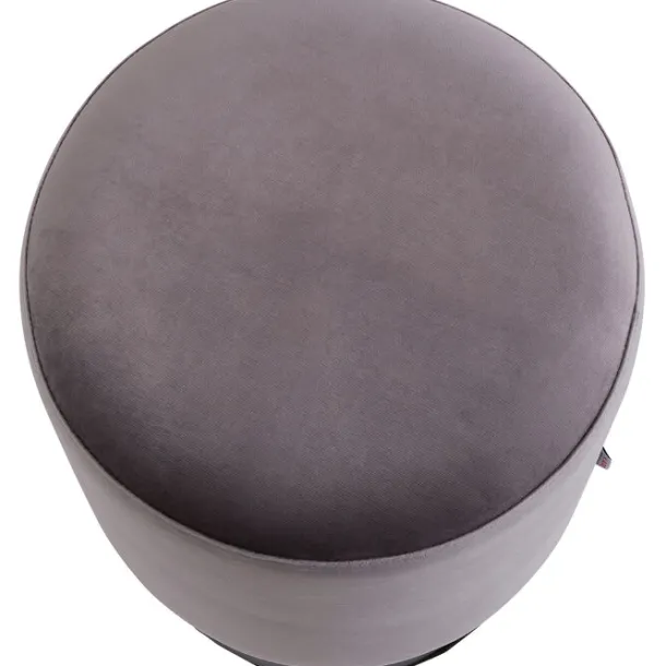 stool_cherry_astoria_grey_2-1.webp Hot KARE Design Stool Cherry Astoria Grey Black Ø36cm Limited