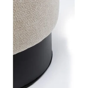 Online KARE Design Stool Cherry Cream Black Ø36cm