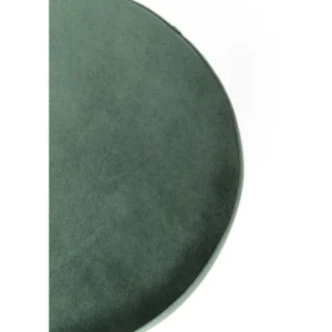 Sale KARE Design Stool Cherry Dark Green Brass Ø35cm