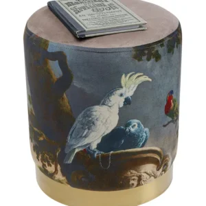 Sale KARE Design Stool Cherry Parrot Brass Ø32cm