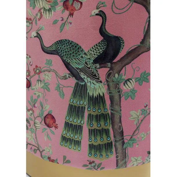 stool_cherry_peacock_bras_5.webp Outlet KARE Design Stool Cherry Peacock Brass Ø32cm