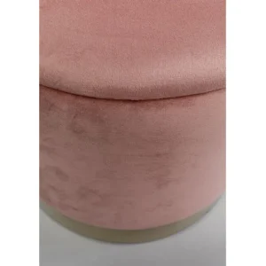 Hot KARE Design Stool Cherry Storage Mauve Brass (2/Set)