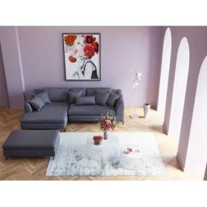 Clearance KARE Design Stool Gianni Grey