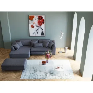 Clearance KARE Design Stool Gianni Grey
