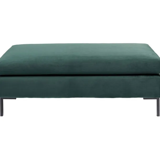 stool_gianni_velvet_dark__0.webp Outlet KARE Design Stool Gianni Velvet Dark Green