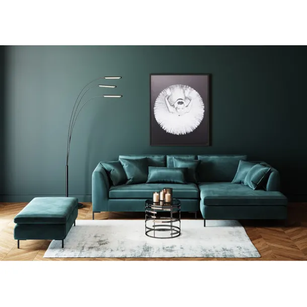stool_gianni_velvet_dark__1.webp Outlet KARE Design Stool Gianni Velvet Dark Green