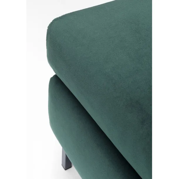 stool_gianni_velvet_dark__5.webp Outlet KARE Design Stool Gianni Velvet Dark Green