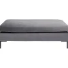 New KARE Design Stool Gianni Velvet Grey Black