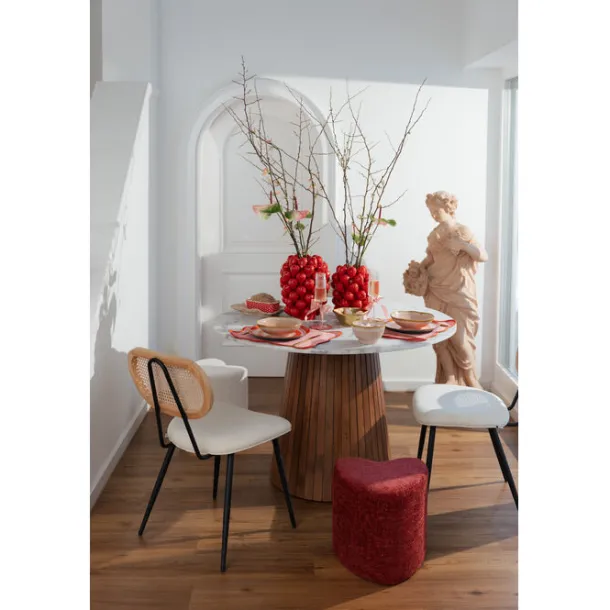 stool_lovely_red_xcm_1.webp Best KARE Design Stool Lovely Red 36x34cm
