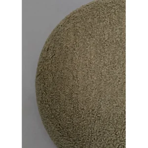 Discount KARE Design Stool Pebble Boucle Oliv 81cm