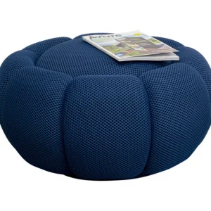 New KARE Design Stool Peppo Bloom Blue Ø76cm