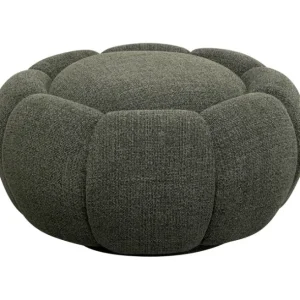 Fashion KARE Design Stool Peppo Bloom Melange Green Ø72m