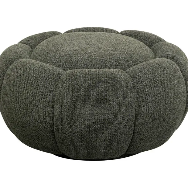 stool_peppo_bloom_melange_0-1.webp Fashion KARE Design Stool Peppo Bloom Melange Green Ø72m