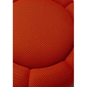 Clearance KARE Design Stool Peppo Bloom Orange Ø72cm