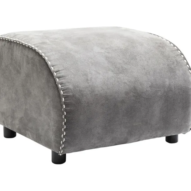 stool_ritmo_vintage_grey_1.webp Fashion KARE Design Stool Ritmo Vintage Grey