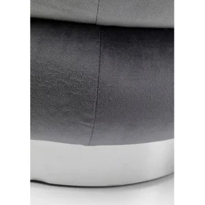 Discount KARE Design Stool Sandwich Grey Ø45cm
