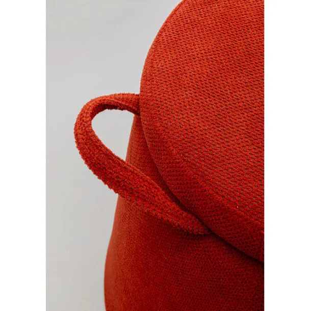stool_thimble_red_cm_3.webp Clearance KARE Design Stool Thimble Red Ø51cm